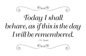 Dr. Seuss Quote