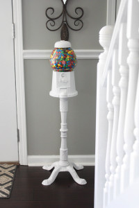 vintage gumball machine makeover chalk paint