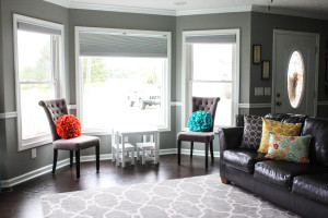 living room makeover before and after