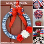 Roundup~5 Easy DIY Patriotic Crafts