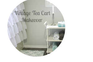 Vintage Tea Cart Makeover