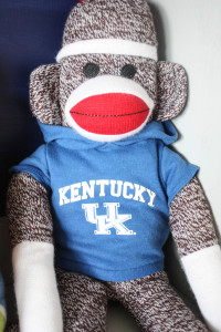 Little Boy's Americana Bedroom- Kentucky sock monkey