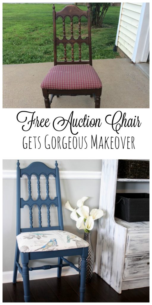 Auction Chair Makeover