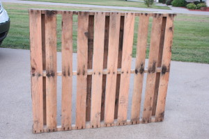 Easy DIY Pallet Coat Rack