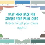 Paint chip home hack