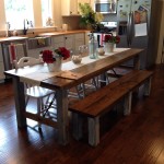 Shara at Chasing a Dream Shares her Farmhouse Kitchen Table for a Family of 2