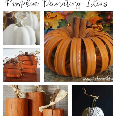 10 DIY Pumpkin Decorating Ideas