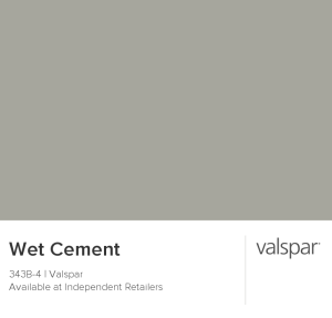 Wet Cement Paint splotch