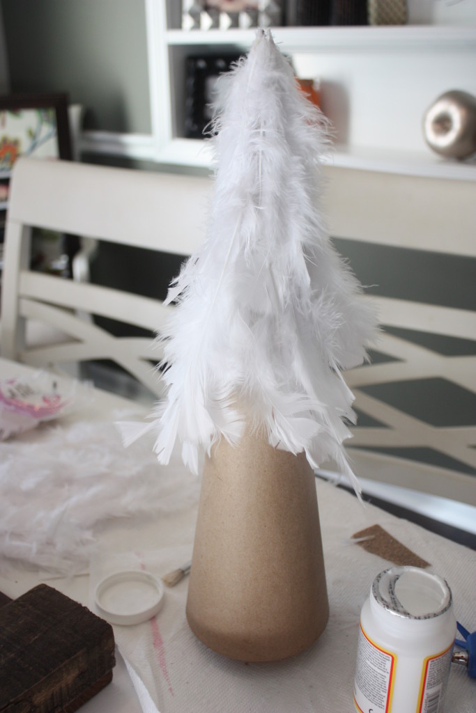 DIY Feather Tree