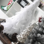 DIY Feather Christmas Tree