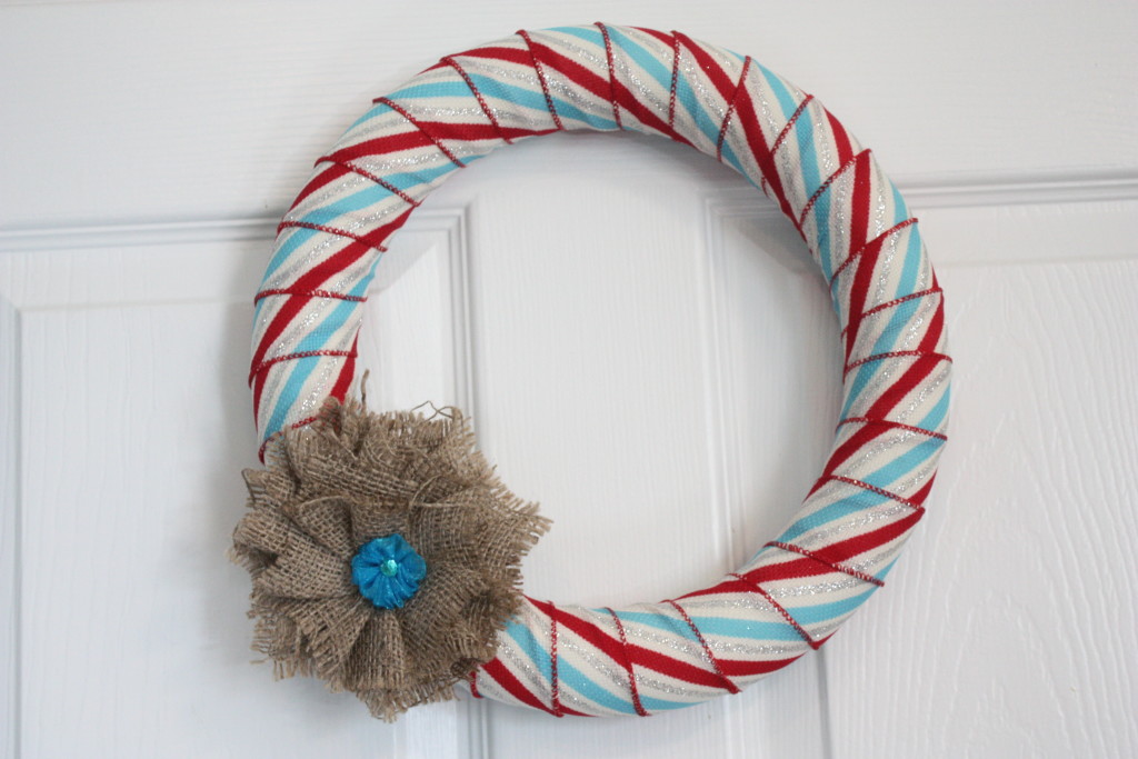 Easy Ribbon Wreath