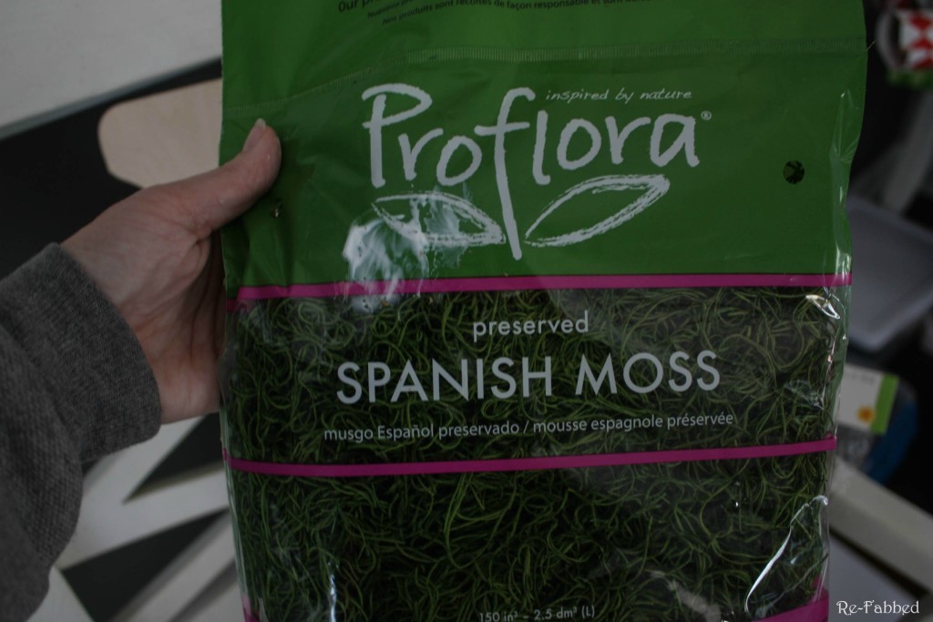 Spanish Moss Letter