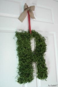 Spanish Moss Letter