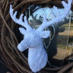 Almost TOO Easy Deer Christmas Wreath