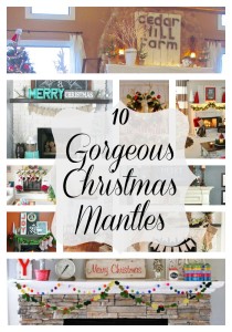 10 Gorgeous Christmas Mantles
