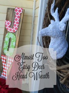 Easy Deer Wreath