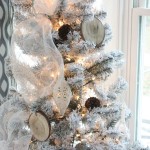 Rustic Glam Office Christmas {with DIY Wood Slice Ornaments}~Home for Christmas Blog Tour