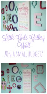Little Girl's Gallery Wall