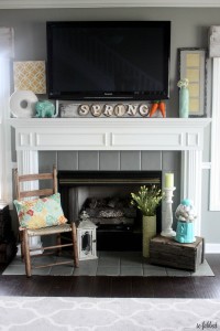 Spring Fireplace