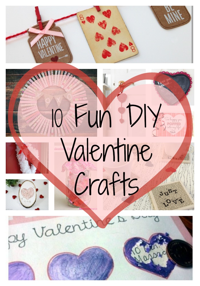 10 Fun DIY Valentine Crafts