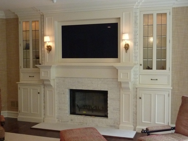 Decorating A Mantel With Tv Re Fabbed, Decor For Fireplace Mantel With Tv