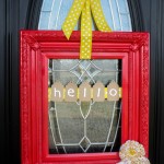 Spring DIY Picture Frame Wreath