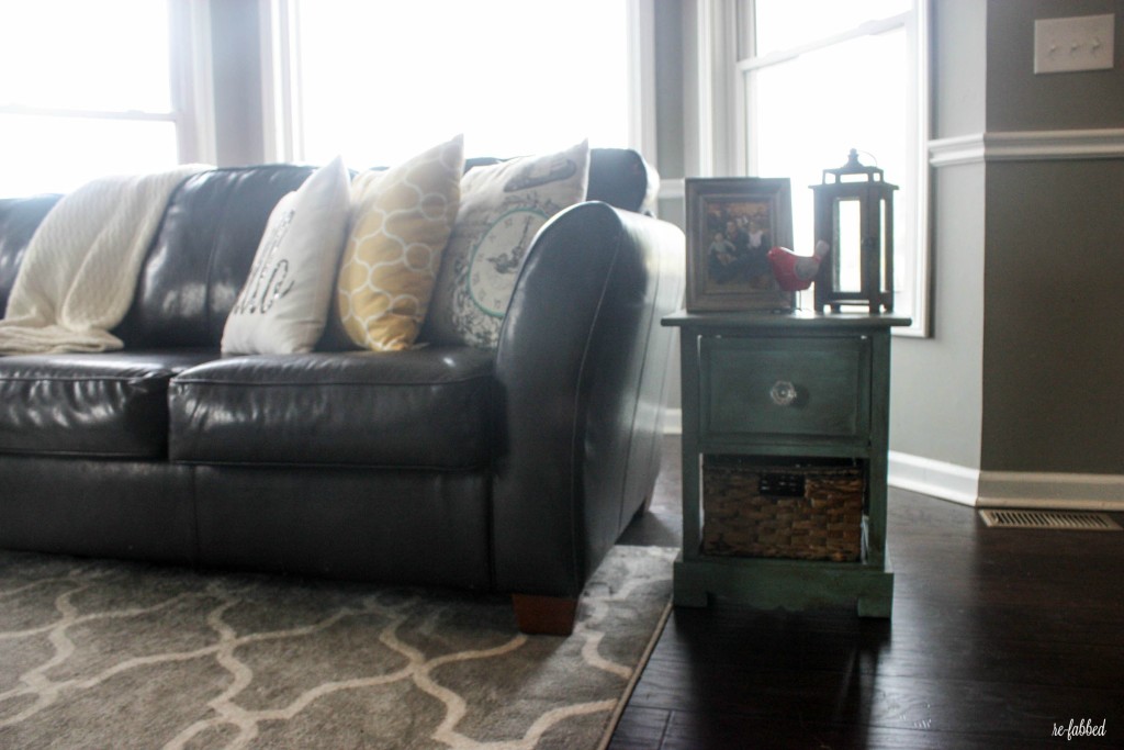 Fred's Side Table Makeover