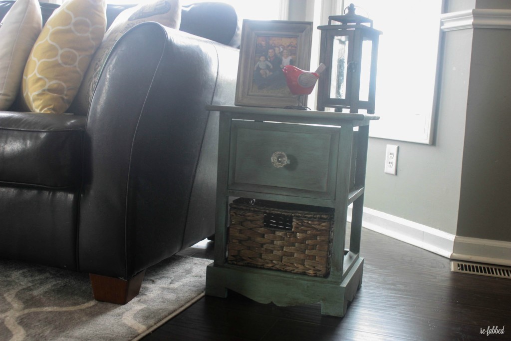 Fred's Side Table Makeover