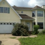 Our Foreclosure {Exterior Before and After}