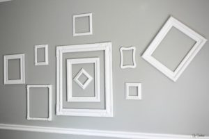 Thrifted Frames to Cohesive Gallery Wall