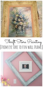 Thrift Store Painting Transformation