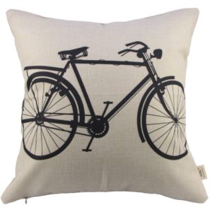 Bike Pillow Cover