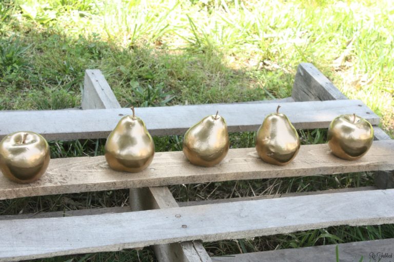 Dollar Tree Fruit Makeover ReFabbed