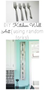 Assorted Fork Wall Art Pinterest Image