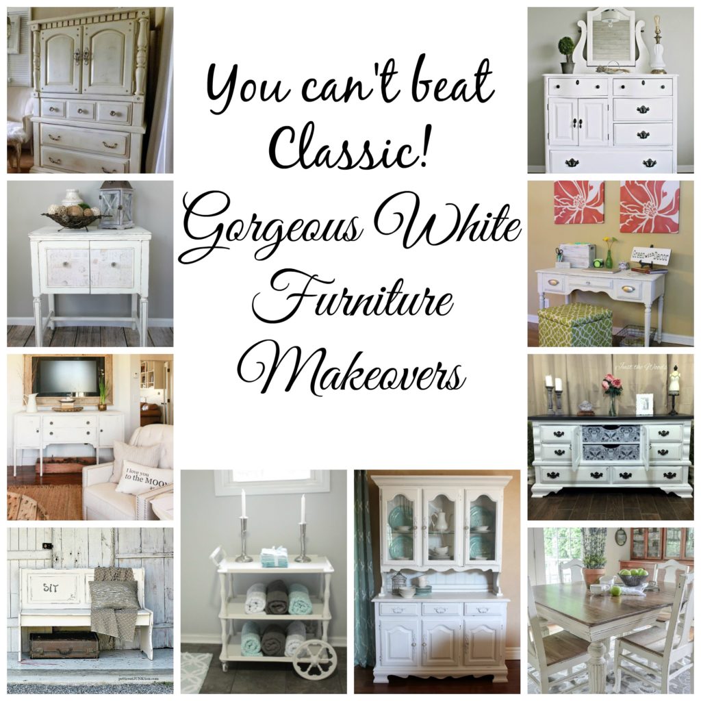 White Furniture Makeovers