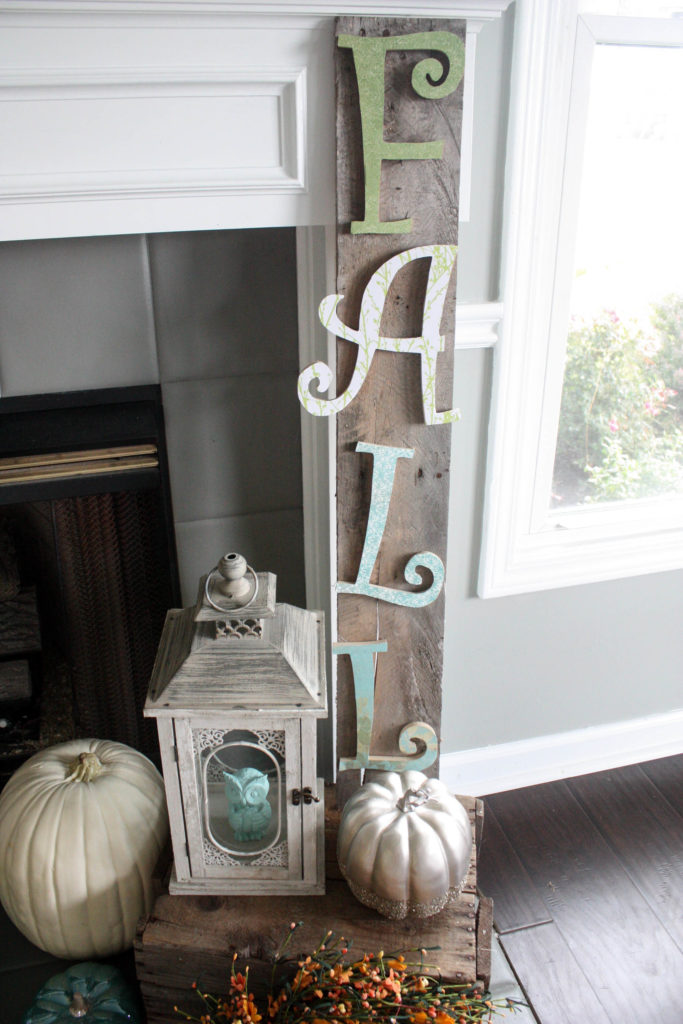 Fall Pallet Sign