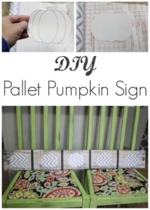 If you are needing a quick, easy and fun Fall project- you totally need to try this! This DIY Pallet Pumpkin sign is so dang cute and was free to make. Thanks for pinning! Awesome idea!