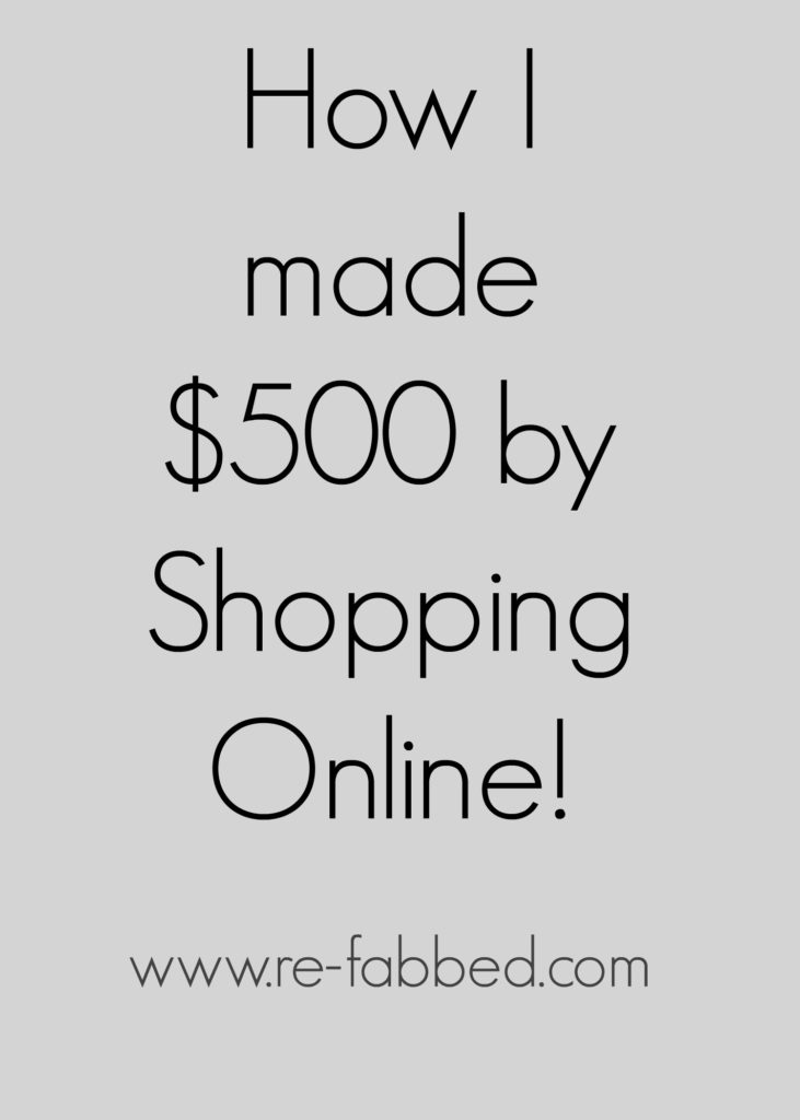 How I made $500 by Shopping Online with Ebates!
