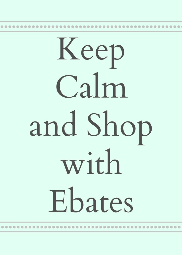 Shop with Ebates and MAKE money by shopping for the things you need!