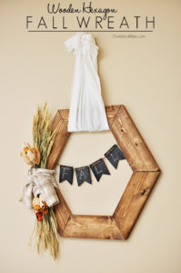 Hexagon Fall Wreath