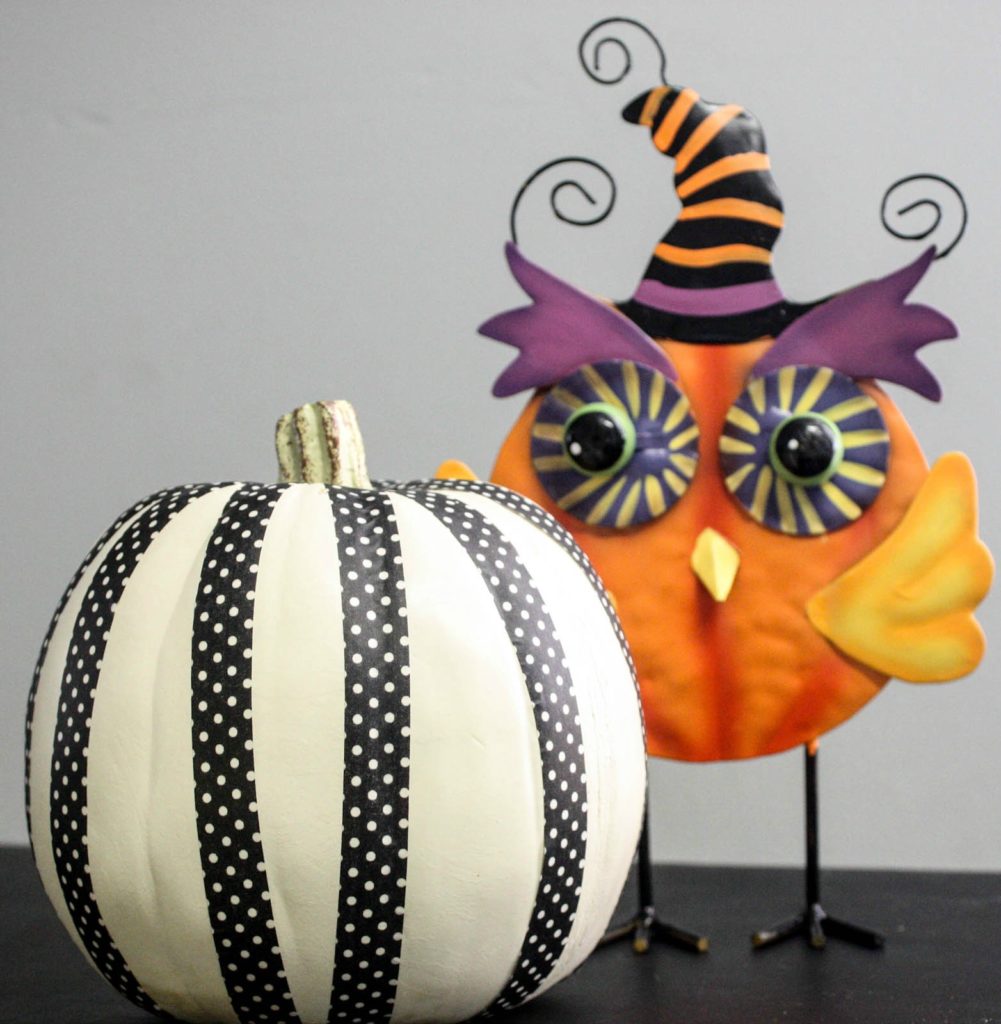 5 Minute Washi Tape Pumpkin Tutorial