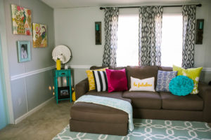 Mobile Home Living Room Reveal