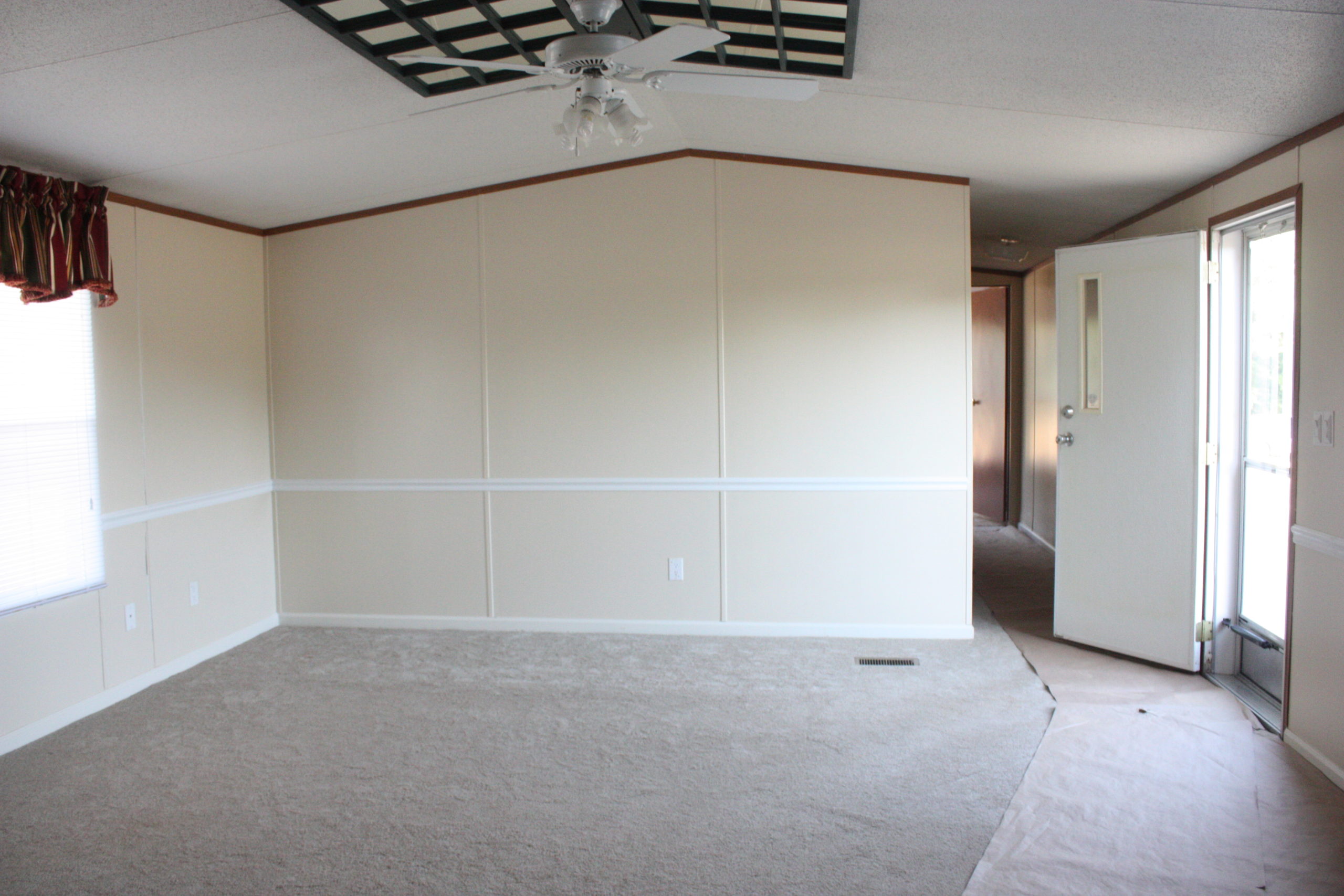 Mobile Home Living Room Reveal - Re-Fabbed