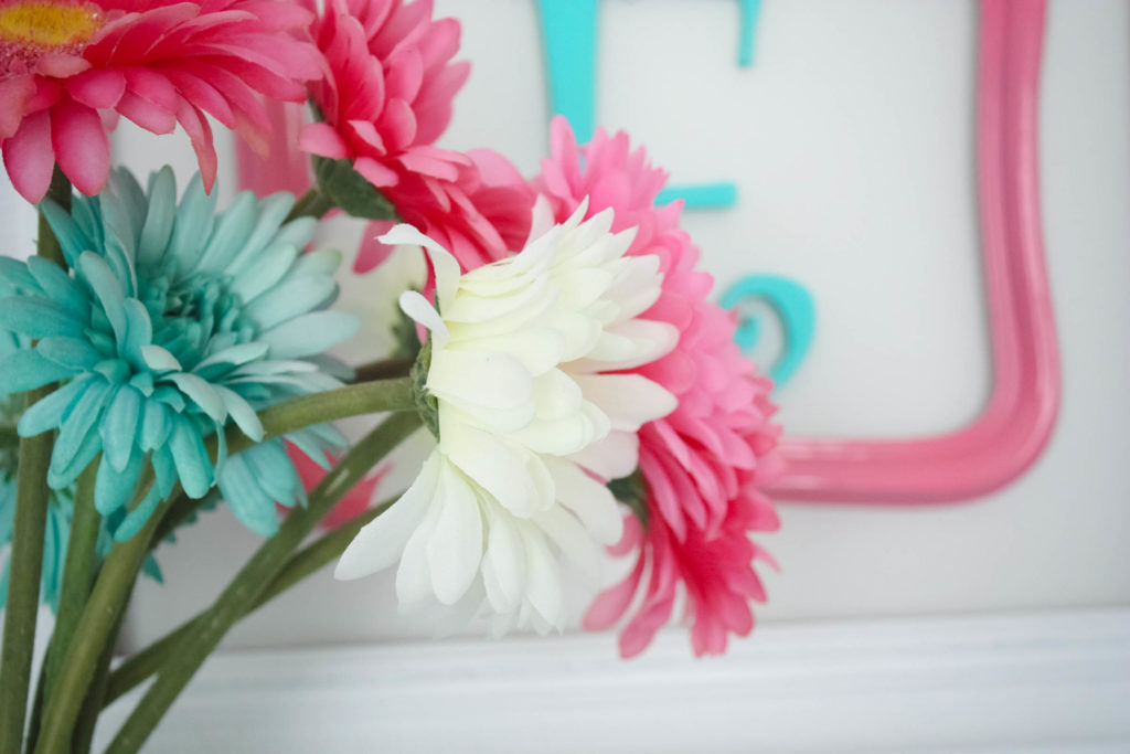 Little Girl's Small Chest Makeover with chalk paint and spray painted hardware