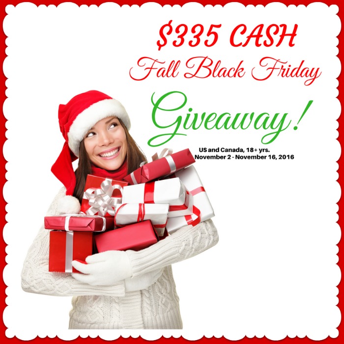 Fall Black Friday Money Giveaway