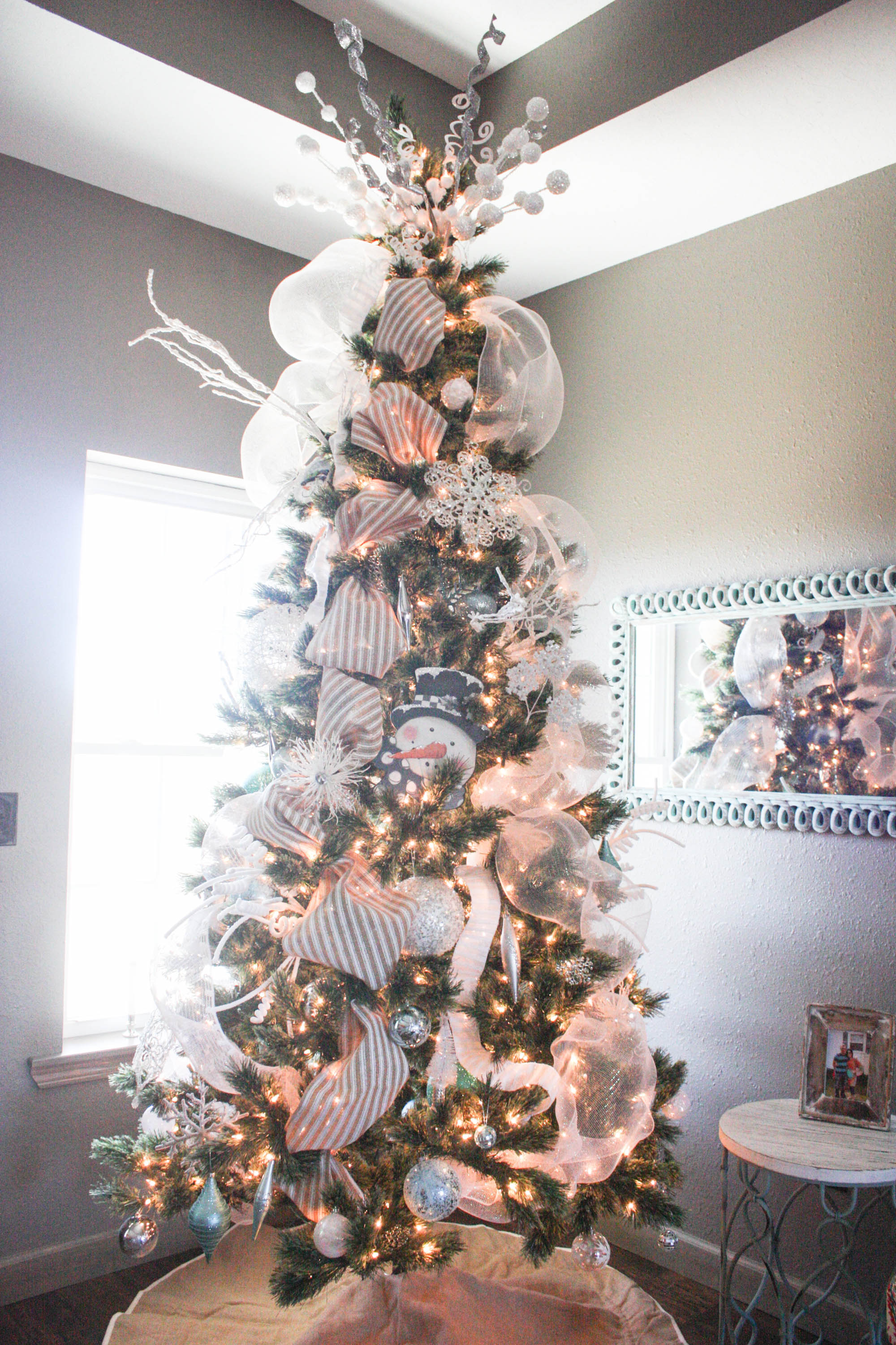 Christmas Tree Decorations With Mesh