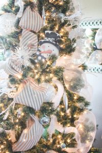 How to decorate a Christmas tree the EASY way! Step by step instructions!