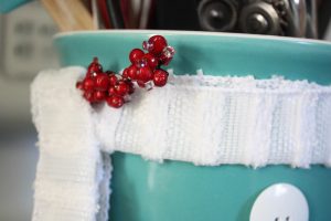 DIY Snowman Utensil Holder