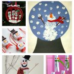 10 Fun and Easy Snowman Crafts for Preschoolers or Kindergarteners