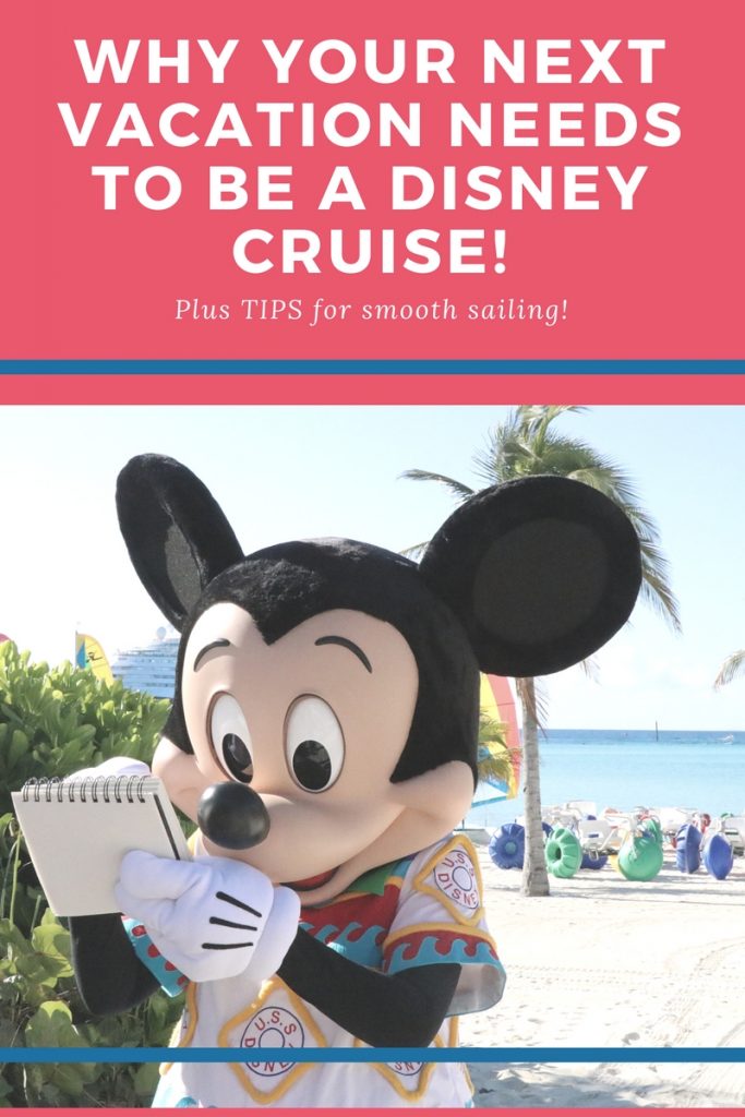 Top Reasons to take a Disney Cruise Vacation! This post highlights all of the fantastic reasons your family needs to be on a Disney Cruise, along with some great tips for smooth sailing!